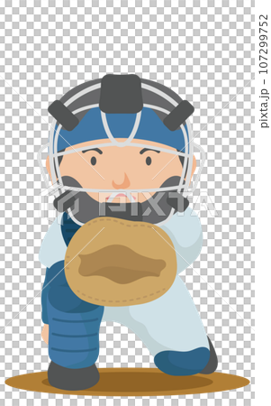 catcher baseball catcher baseball 107299752