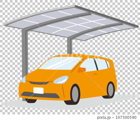 Carport Parking Lot My Home 107300590