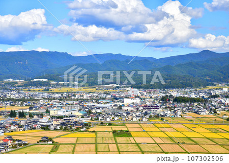 長野県佐久市野沢~中込駅周辺を望む(長野県佐久市)【2023.9】 長野県佐久市野沢~中込駅周辺を望む(長野県佐久市)【2023.9】 107302506