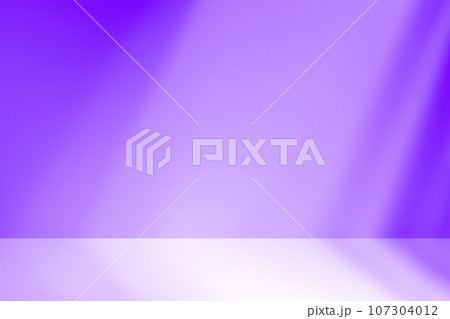Purple mock up 3d room scene with natural window shadows overlay Purple mock up 3d room scene with natural window shadows overlay 107304012