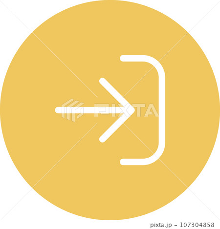 Simply extra sign idea icon. 107304858