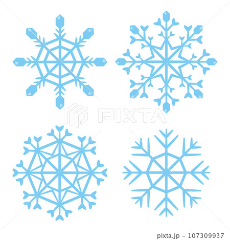 雪の結晶 107309937