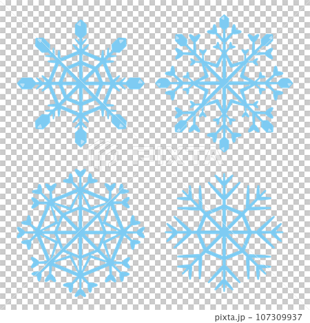 雪の結晶 107309937