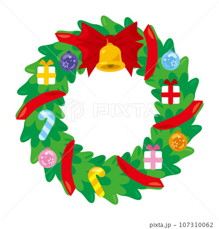 クリスマスリース クリスマスリース 107310062