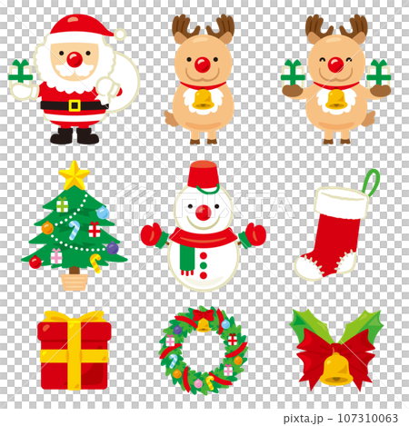 Christmas icon set Christmas icon set 107310063