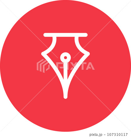 Simply rounded color office idea icon. Simply rounded color office idea icon. 107310117