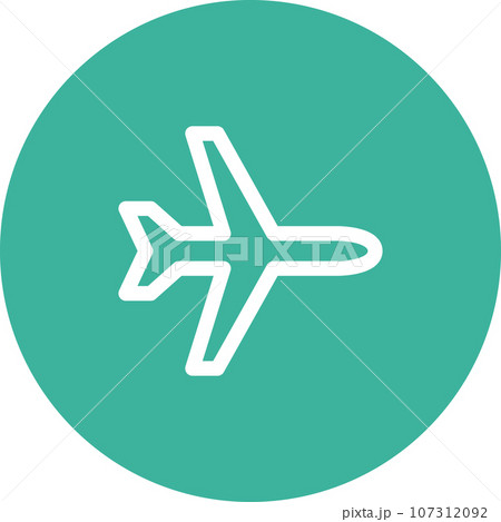 Simply rounded color technology idea icon. Simply rounded color technology idea icon. 107312092