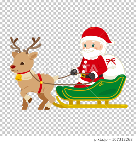 聖誕老人、馴鹿和雪橇 107312268