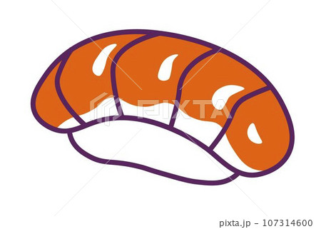 Sushi maguro, tasty Japanese dish with raw fish 107314600