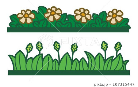 Wildflowers spring or summer blossom decoration 107315447