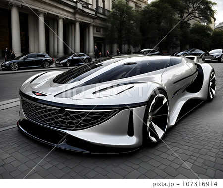 かっこいい未来のスポーツカー 107316914