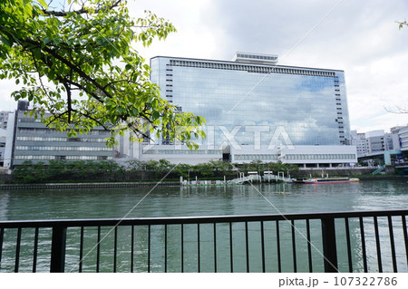 京阪天満橋駅　OMM 　大川中之島 107322786