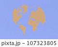 map world on pastel brown background 107323805