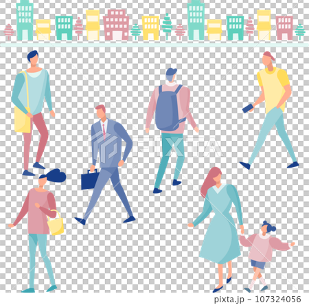 例證套走的人民 107324056