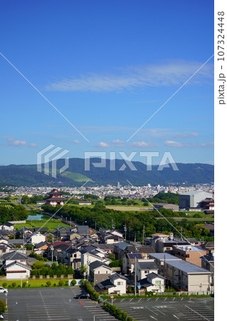 平城宮跡大極殿・若草山・東大寺・古都一望 107324448