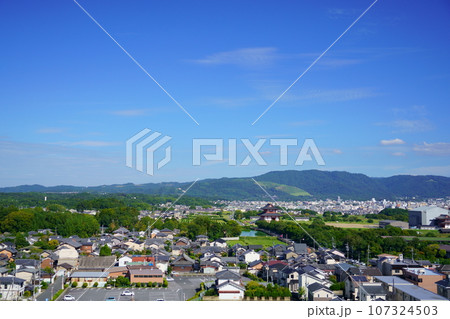 奈良一望・平城京と若草山 奈良一望・平城京と若草山 107324503
