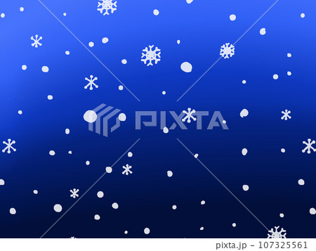 寒い冬の夜に雪が降っている背景 寒い冬の夜に雪が降っている背景 107325561