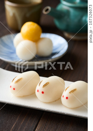 お月見うさぎ団子 107326073