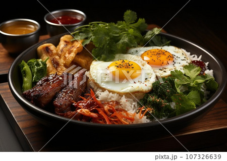 Taste the comfort of Thai fried rice Taste the comfort of Thai fried rice 107326639