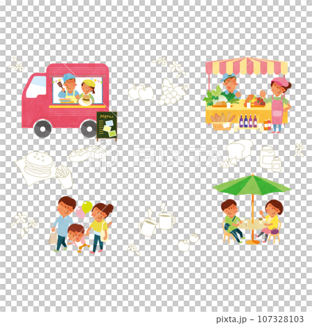 Marche Illustration Marche Illustration 107328103