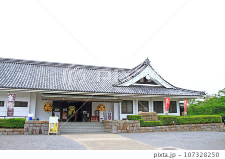 岡崎市、岡崎公園三河武士のやかた家康館の風景 107328250