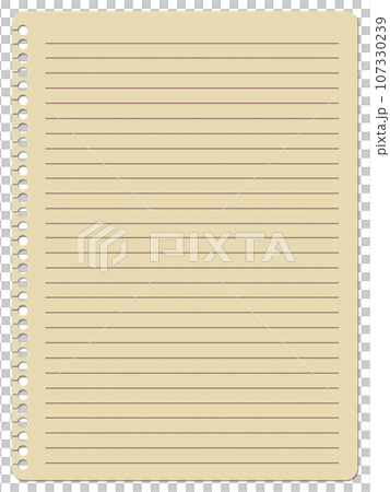 Simple notebook background material 107330239