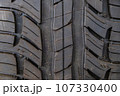 New car tire background with texture transport industry 107330400