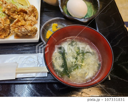 シンプルな卵とじスープ 107331831