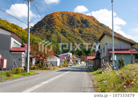 秋の昭和村風景 秋の昭和村風景 107333879