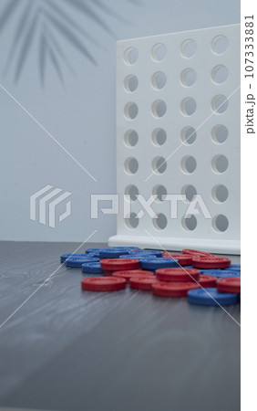 close up of tic tac toe game.Classic score game tic tac toe with coins.. game for kids abdults family.family time concept close up of tic tac toe game.Classic score game tic tac toe with coins.. game for kids abdults family.family time concept 107333881