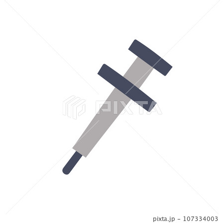注射器のイラスト 注射器のイラスト 107334003