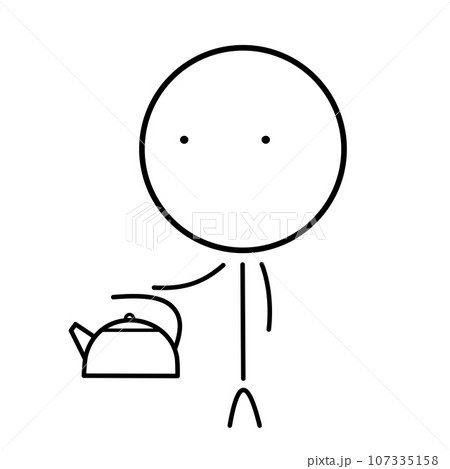Boy with a teapot Boy with a teapot 107335158