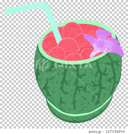 Watermelon juice 107336954