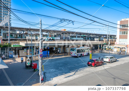 東京都 金町駅 駅前風景 東京都 金町駅 駅前風景 107337798