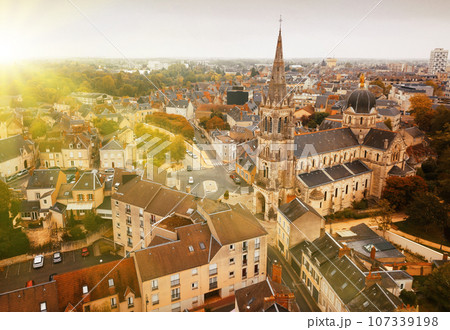 Aerial view of Chateauroux Aerial view of Chateauroux 107339198