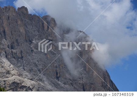 Sassolungo rocks 107340319