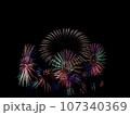 夜空を彩る優麗な打上花火 107340369