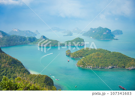 絶景・南国タイのアーントーン諸島・サムイ島 絶景・南国タイのアーントーン諸島・サムイ島 107341683