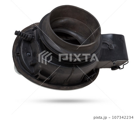 gas tank cover spare part for sale at a car service or at an auto-parsing. 107342234