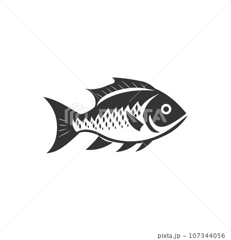 Snapper fish icon 107344056