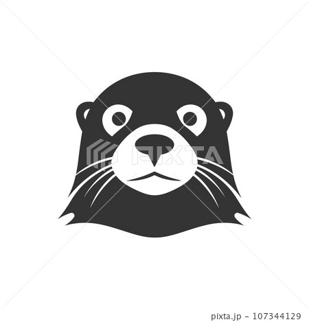 Sea otter icon Sea otter icon 107344129