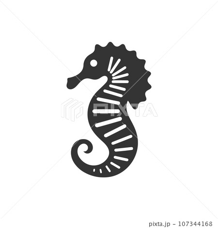 Seahorse icon 107344168