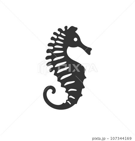 Seahorse icon Seahorse icon 107344169