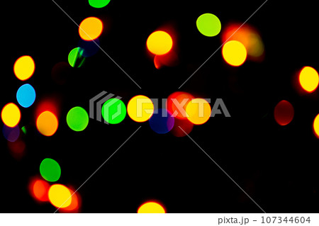 Abstract background with bokeh defocused lights Abstract background with bokeh defocused lights 107344604