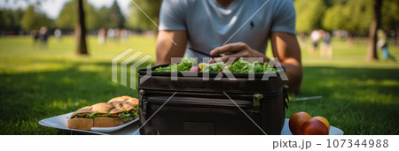 Picnic and outdoor recreation 107344988