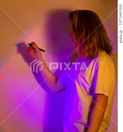 Modern digital painting and illustration concept.  107346309