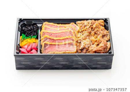 黒毛和牛カツ弁当 107347357