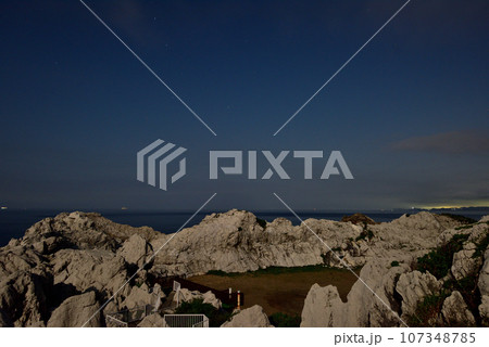 月明かりの白崎海洋公園 107348785