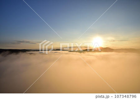 鎌倉山の雲海 鎌倉山の雲海 107348796