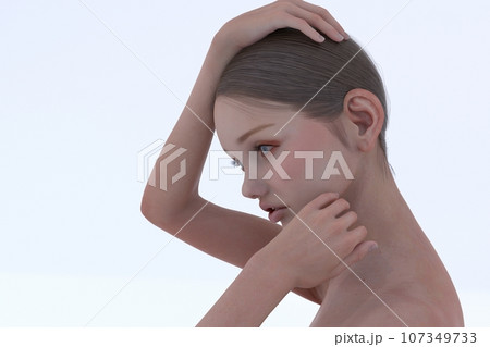 若い女性の美容イメージ 若い女性の美容イメージ 107349733